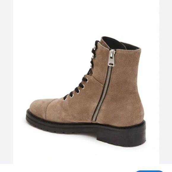 AllSaints Dusty Cap Toe Combat Lug sole Boots NEW - Picture 6 of 6